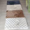 Alfombrillas de Piso Imitación Piel de Conejo, Alfombrillas de Baño Felpudas Absorbentes Antideslizantes, Felpudos de Baño para Pies, Fabricantes Mayoristas del Hogar