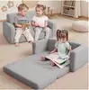 Sofá multifuncional para niños, sofá cama rosa, silla reclinable plegable para dormitorio, sillón reclinable para niños en casa, transfronterizo