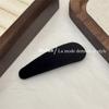 Versión coreana de pinza para el cabello de terciopelo dorado vintage con forma de gota de agua, pinza lateral, pinza para el cabello con sentido avanzado, pinza para flequillo DIY, pinza para cabello suelto