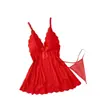 Conjunto de Lencería de Comercio Exterior Transfronterizo, Estilo Transparente con Tirantes de Encaje, Ropa de Dormir Sexy para Mujer, Directo de Fábrica
