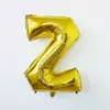 Globos de Letras de 32 pulgadas en Dorado, Plateado, Oro Rosa, Alfabeto Inglés A-Z Globo de Papel de Aluminio Decoración, Venta al por Mayor de Globos Transfronteriza