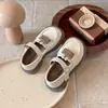 Zapatos de Cuero para Niñas Negros Estilo Nuevo Primavera y Otoño 2026 Zapatos Infantiles para Niñas Zapatos de Bebé tipo Princesa Mocasines Versátiles para Niños Pequeños