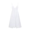 Aliexpress Comercio Exterior Venta al por Mayor 2025 Verano Nuevo Estilo Europeo y Americano Vestido Midi Estilo Cortavientos