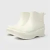 Zapatos de Lluvia Transfronterizos que Aumentan la Altura para Mujer, Suela Suave, Cómodos, Versátiles, Zapatos de Agua, Coreanos, Dopamina, de Goma Antideslizante para Mujer