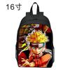 Nova impressão por atacado Naruto mochila dos desenhos animados anime Naruto mochila periférica DIY menino da escola primária