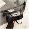 Textura de alta calidad Bolso pequeño para mujer 2025 Primavera y Verano Nuevo Bolso bandolera Bolso de hombro elegante Bolso blanco de axila Bolso cuadrado pequeño