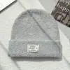 Chapéu de Lã Tricotado para Mulheres 2025 Outono e Inverno Novo Estilo Coreano Aquececimento Espesso Artefato de Inverno Quente