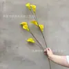 Lírio-de-calla Pendurado Flor Artificial de Simulação Material com Toque de Mão Flores de Casamento Produto Acabado de Alto Padrão Ornamento Decoração de Sala de Estar