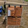 Nueva bolsa colgante de lona multifuncional para exteriores, bolsa colgante para carpa, bolsa de almacenamiento para acampar, bolsa de almacenamiento, bolsa de pañuelos