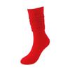 Calcetines de Moda Gruesos Cálidos de Punto para Hombre y Mujer de Tubo Medio Largo Holgados Extranjeros de Algodón Losy con Suela de Toalla Japonesa y Burbujas