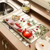 Tapete de secagem de diatomita mais vendido para decoração de mesa em casa, tapete antiderrapante, porta-copos isolante térmico, tapete de mesa popular TEMU, disponível para dropshipping