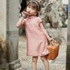 Cheongsam infantil para niña, vestido de estilo chino, nuevo verano, cheongsam para bebé