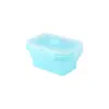 Fiambrera de Silicona Plegable Bol Plegable Portátil para Picnic al Aire Libre Conservador de Alimentos Fiambrera Retráctil Bol para Fideos Instantáneos