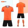 Uniforme de fútbol infantil, ropa deportiva de entrenamiento para niños y niñas, manga corta, estampado para estudiantes de primaria y secundaria.