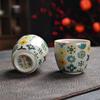 Juego de Té de Viaje traje Porcelana Azul y Blanca Tetera Tie Una Tetera Dos Tazas Taza Exprés Portátil Fabricante de Té para Exterior Ceremonia Acompañante