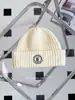 Gorro de Punto Azul Klein para Mujer, Estilo Coreano Versátil Protección para Orejas Engrosado Circunferencia de Cabeza Grande Gorro de Invierno