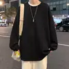 Sudadera de cuello redondo pesada de estilo americano, nueva y de moda, para hombre, adecuada para primavera y otoño, holgada y casual, se puede usar como capa base