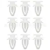 90560163 é adequado para o clipe fixador de acabamento de espelho decorativo de porta triangular de carro Vauxhall