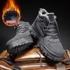 Sapatos Masculinos de Cano Alto, Sapatos Quentes de Algodão Veludado, Sapatos Casuais para o Trabalho, Sapatos Masculinos da Moda, Botas, À Prova de Frio e Quentes