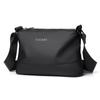 Bolso de Hombro para Hombre con Membrana de Cuero Repelente al Agua, Multicapa, de Gran Capacidad, Bolso Mensajero para Viajes de Negocio, Bolso de Alta Gama para Hombre