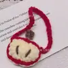 Mini Bolso para Teléfono Móvil, Bolso Cruzado, Bolso para Auriculares Bluetooth, Bolso de Lana Tejido a Crochet Hecho a Mano DIY Hueco de Colores