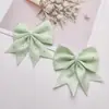 Novo Estilo Coreano Fita de Diamante Estampada à Mão Cantoneira Pendurada Acessórios de Laço Xadrez DIY para Bolsas e Roupas Acessórios Semi-Acabados