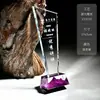 Trofeos de cristal personalizados, nuevas medallas metálicas de alta gama y premios de resina para eventos de empresa, con grabado creativo para empleados destacados