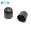 Perilla de plástico tipo bala de 15*16 mm de fábrica directa, tapa de perilla blanca plana cromada galvanizada, iluminación audio atenuación perilla