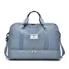 Bolsa de viagem de curta distância para comércio exterior Bolsa de bagagem de viagem feminina de super grande capacidade Viagem portátil leve à prova d'água seca e molhada Bolsa separada