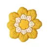 Novas Contas de Silicone Florais Retrô para Caneta de Miçangas DIY Acessórios de Joias para Chaveiro Masculino e Feminino Furo Reto Contas Soltas Venda por Atacado