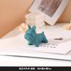 Artesanato Criativo Transfronteiriço de Bulldog Desenho Animado Resina Enfeites de Carro Mesa DIY Estação de Trabalho Decorações para Casa