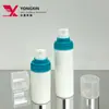 Suministros del Fabricante Botellas Transparentes de Vacío Tipo Prensa de 15/30 ml para Loción, Botellas Dosificadoras Cosméticas, Muestras de Loción de Esencia de PP