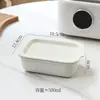 Bandeja Cerámica para Hornear Horno de Cocina Vajilla Plato de Arroz Horneado Freidora de Aire Plato Vaporizador Vaporera Casero Pan
