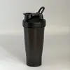 Vaso mezclador de proteína de 600 ml, vaso para batidos, botella deportiva portátil para fitness, vaso de plástico con logo, suministro directo de fábrica