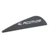 ACC1.75 pulgadas pluma de flecha de gota de agua plástico de alta elasticidad accesorios de tiro con arco DIY flecha de fibra de carbono pura fibra de vidrio exterior