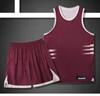 Uniforme de baloncesto para hombre, uniforme de equipo de competición de verano para estudiantes universitarios, camiseta de baloncesto americana de liga de entrenamiento deportivo