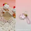 Cubo de oro puro 999, colgante de oro cada vez más popular, serie de cachorros de yeso rosa, cordón, generador de tráfico para transmisiones en vivo de TikTok
