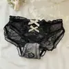 Aterrizaje de Mariposa~Panty de Encaje de Deseo Puro para Mujer 10A Antibacteriano Algodón Puro en la Entrepierna Sexy de Cintura Baja Suave Cómodo