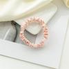Anillo para el cabello de seda Yousang Amazon Combinación total Color sólido Anillo para el cabello de seda tipo intestino Lazo de seda estilo coreano Anillo tipo intestino Accesorios para el cabello