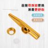 Kazoo de metal Instrumento musical de soplido bucal Trompeta kazoo de plástico grande Saxofón compacto portátil acompañamiento