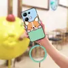 Adecuado para fundas de teléfono móvil Xiaomi, a prueba de polvo, estilo líquido peculiar, fundas suaves unisex para parejas, disipación de calor, lujoso, moderno y divertido