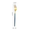 Vajilla Portuguesa de Acero Inoxidable Estilo Occidental Mango Puntiagudo Cuchillo para Filete, Tenedor y Cuchara Regalo Portugués Juego de Cuchillo, Tenedor y Cuchara
