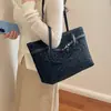 Bolso tote retro con estampado de leopardo estilo coreano transfronterizo, nuevo y moderno para mujer 2026, estilo universitario de gran capacidad para el día a día, bolso de hombro