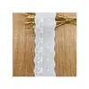 Renda de Algodão com Laço, Renda Bordada Solúvel em Água, Acessórios de Renda para Saias de Roupa Infantil, Fabricante de Renda Exquisita com Fio de Algodão