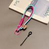 Cadena Colgante para Teléfono Móvil Estilo Británico Cuerda Trenzada Cuerda Colgante para Teléfono Móvil Cadena Avanzada de Lujo Ligero para Muñeca Mujeres Cadena para Teléfono Móvil Cuerda para Teléfono Móvil Anti-caída