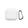 Adequado para Capa de Fone de Ouvido Apple Airpods4 Nova Quarta Geração, Capa Protetora de Silicone Espesso Cor Sólida de Peça Única para Fones de Ouvido Bluetooth