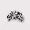 Pasador Grande con Estampado de Leopardo en Forma de Luna Transfronterizo para la Parte Trasera de la Cabeza, Pinza de Tiburón de Gama Alta, Accesorio Versátil para el Cabello