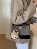 Bolso de mano con cierre de broche esmerilado transfronterizo, bolso tote para mujer acolchado con diamantes de lujo ligero, bolso de hombro con cadena vintage de alta gama