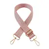 Correa de Bolso de Hombro Ancho de Color Sólido de Nuevo Estilo Transfronteriza Correa de Repuesto para Hombro Único Cruzada Cordón Ajustable Correa Reductora de Peso
