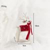 Adornos Navideños de Fieltro de Lana Terminados Muñeco de Nieve Anciano Alce Decoraciones de Escritorio Navideñas Regalos de Navidad